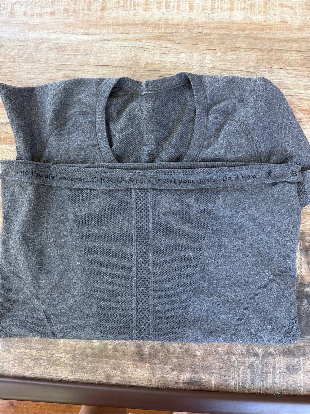 Lululemon gray Swifty Active Tee - Picture 5 of 5
